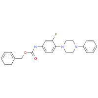 N-苄氧羰基-3-氟-4-（4’-苯基哌嗪）苯胺